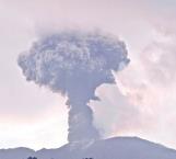 Espectacular la erupción de un volcán