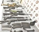 Investigan tráfico de armas