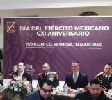 Celebran Día del Ejército en Reynosa