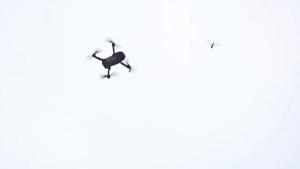 Utilizan drones en situación de riesgo