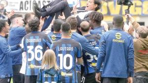 Inter de Milán celebra el título de la Serie A con victoria sobre Torino