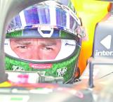 Checo largará tercero