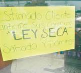 Comercios convocan  anticiparse a Ley Seca