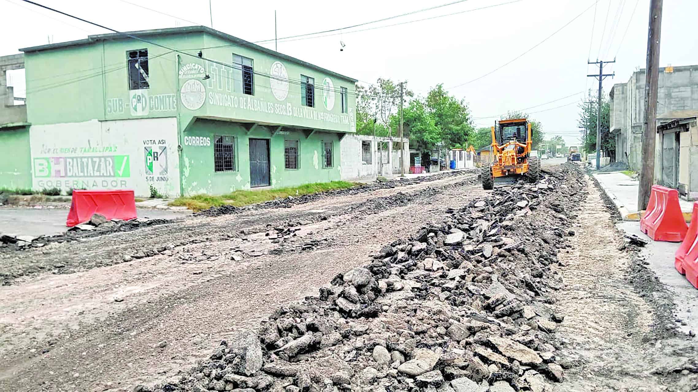 Pavimenta municipio calle que fue olvidada