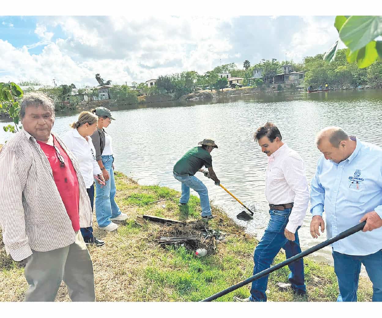 Limpia municipio laguna El Estero