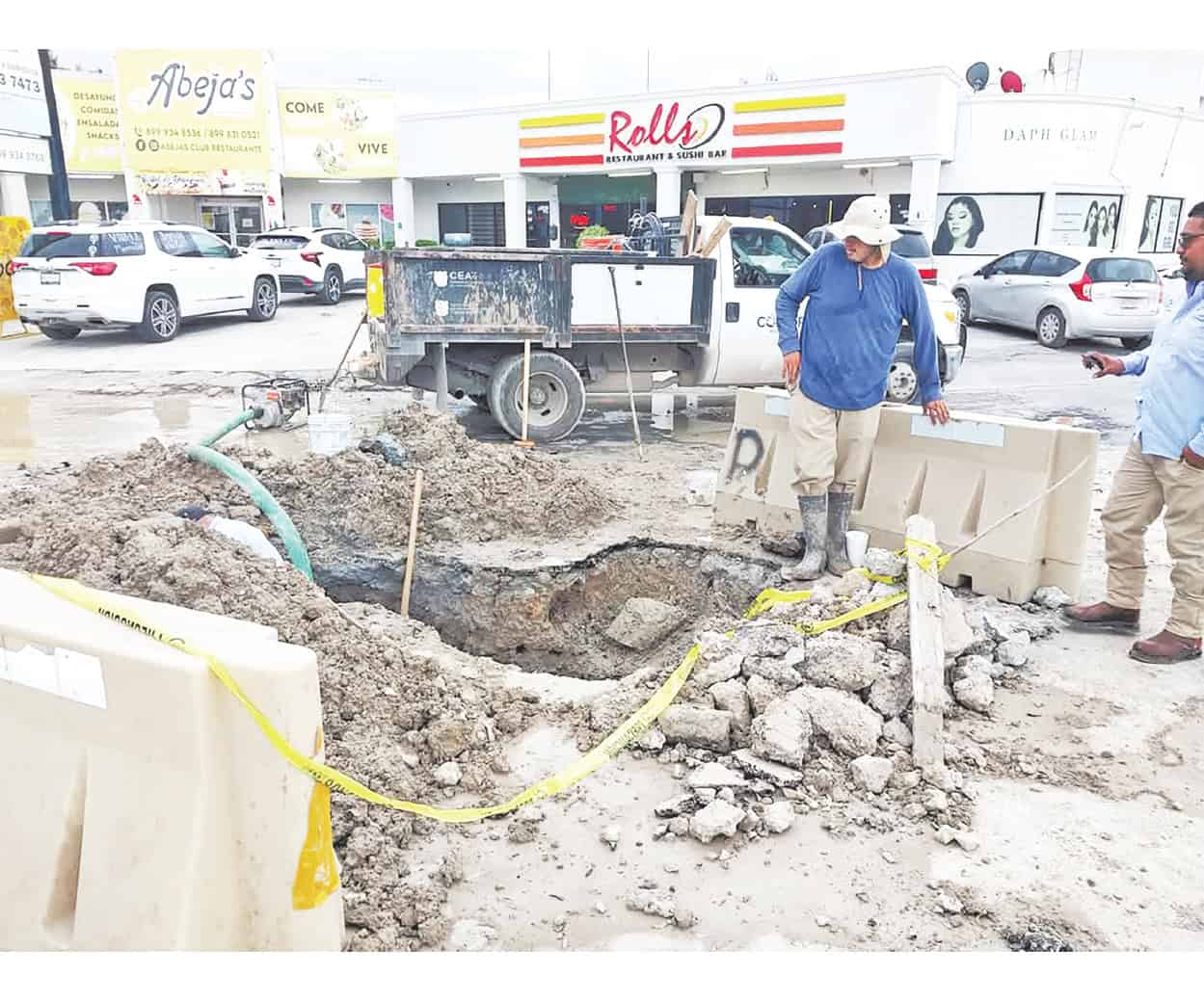 Purga Comapa la red de agua