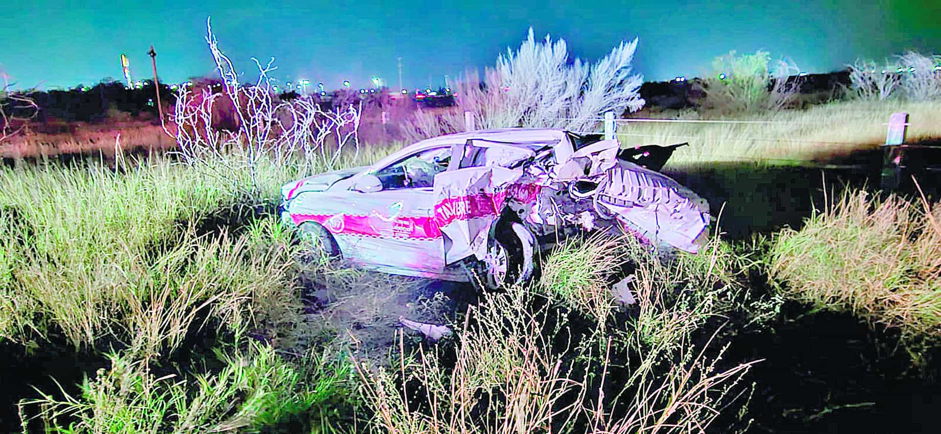 Deja fuerte choque tres lesionados en viaducto