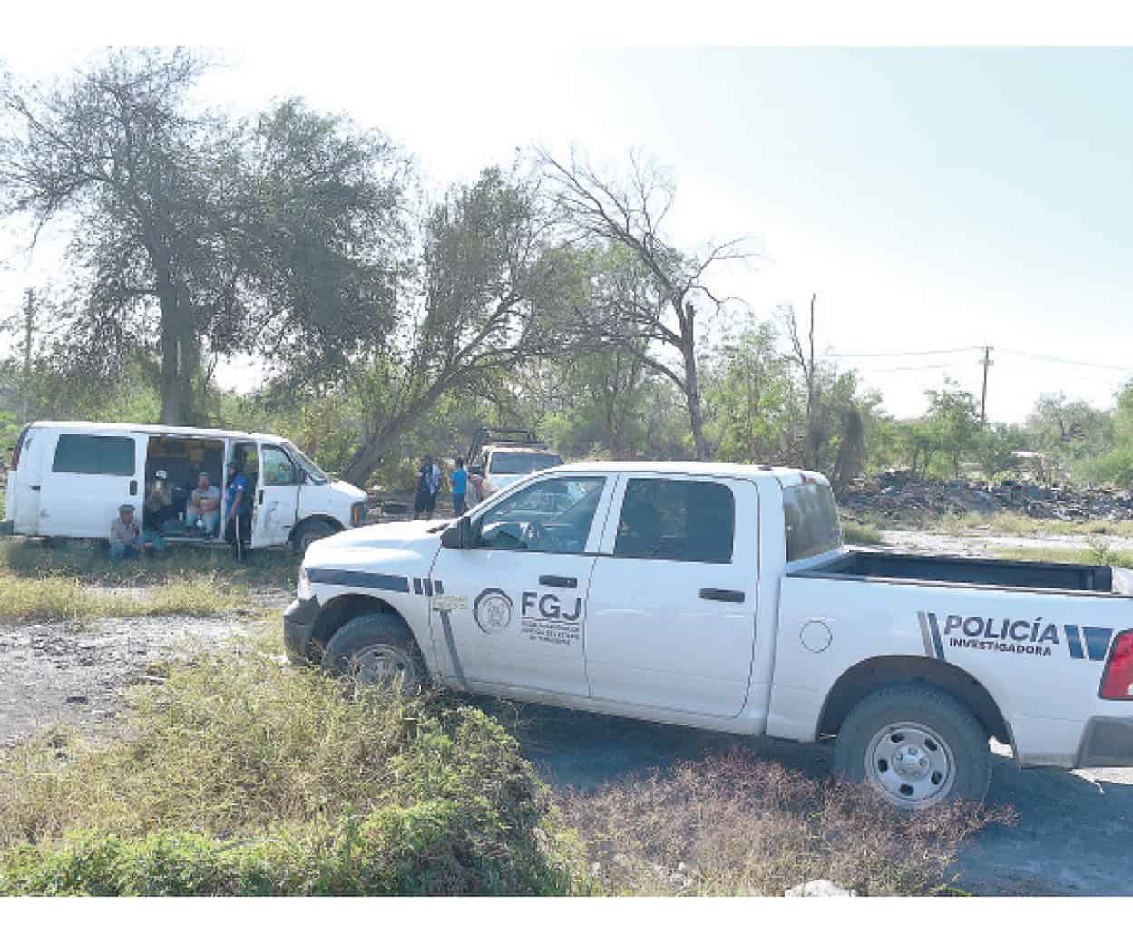 Descubren restos humanos en baldío