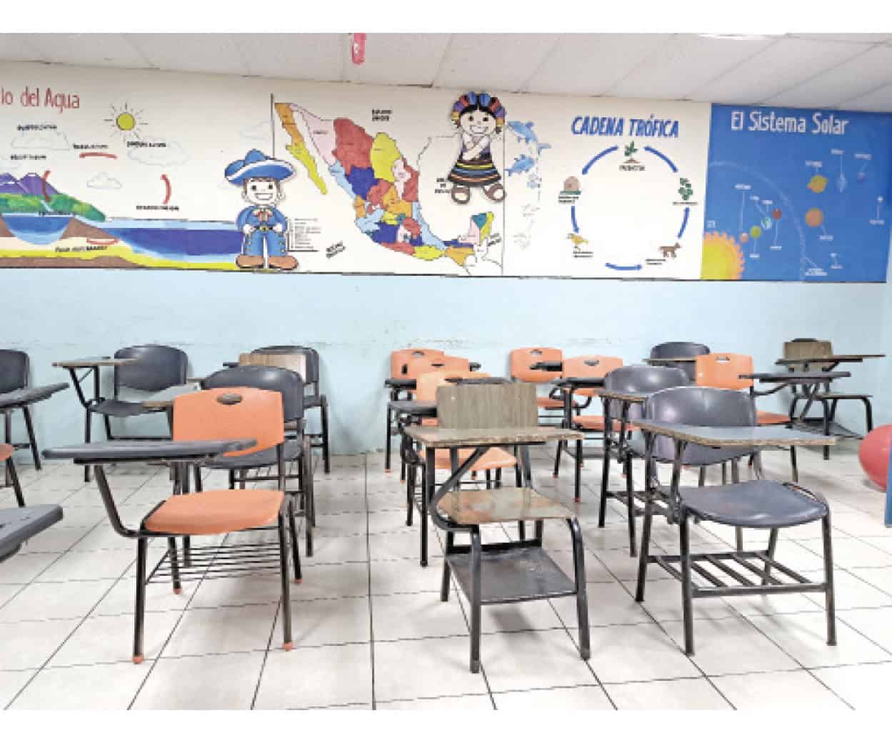 Ahora falta a clases 95% del alumnado