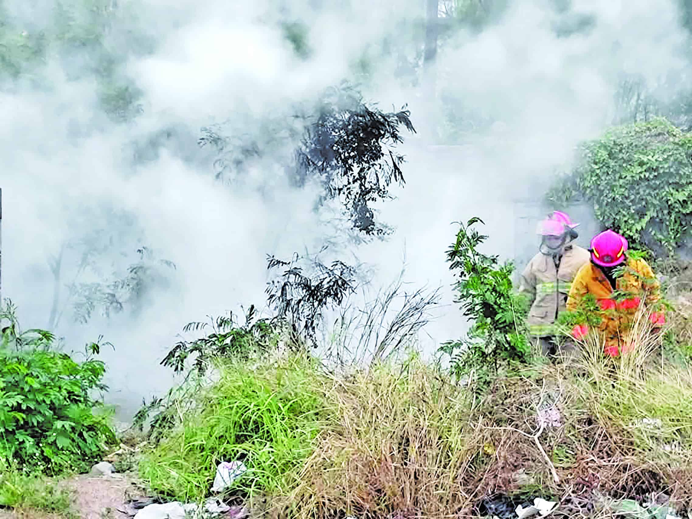 Nuevo incendio en la Ferrocarril