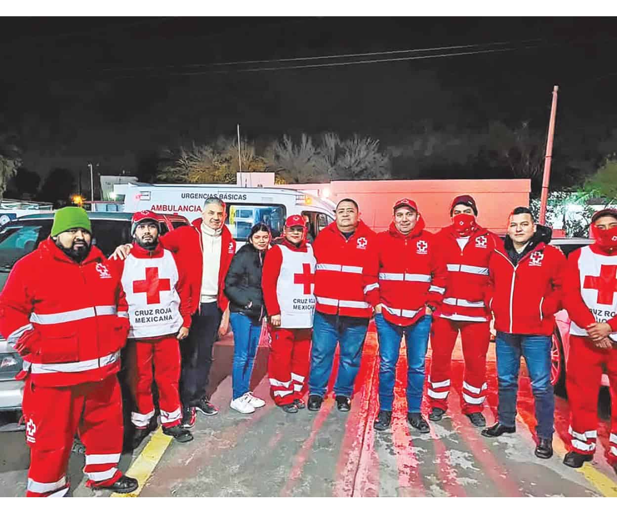 Lleva Cruz Roja alimentos al Hospital General